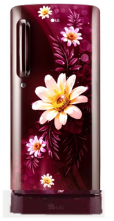 LG GL-D201ASHD 185 L 3 Star Direct-Cool Single Door Refrigerator ( Fast Ice Making)