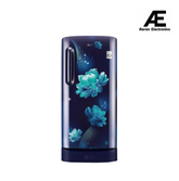 LG 205 L 4 Star Inverter Direct-Cool Single Door Refrigerator Appliance (GL-D221ABCY, Blue Charm, Base Stand with Drawer, Gross Volume-215 Ltr.)