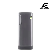 LG 224L 5 Star Direct Cool Single Door Refrigerator (GLD241APZU) | Smart Inverter Compressor | Base Stand Drawer | Shiny Steel