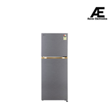 LG 225L 2 Star Double Door Refrigerator with Smart Inverter Compressor, Auto Smart Connect & Multi Air Flow, Dazzle Steel (GL-N252YDSY)