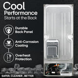 LG 242 L, 2 Star, Smart Inverter Compressor, Multi Air Flow, Frost-Free Double Door Refrigerator (GL-N292DPZY, Shiny Steel, Smart Connect & Moist ‘N’ Fresh)