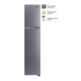 LG 260 L 2 Star Frost Free Double Door Refrigerator with Smart Inverter Compressor, Stabilizer Free Operation, Toughened Glass Shelves, Dazzle Steel – GL-N292RDSY