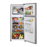 LG 260 L 2 Star Frost Free Double Door Refrigerator with Smart Inverter Compressor, Stabilizer Free Operation, Toughened Glass Shelves, Dazzle Steel – GL-N292RDSY