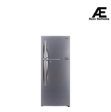 LG 260 L 2 Star Frost Free Double Door Refrigerator with Smart Inverter Compressor, Stabilizer Free Operation, Toughened Glass Shelves, Dazzle Steel – GL-N292RDSY
