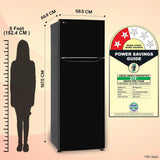 LG 288 L, 2 Star, Convertible, Smart Inverter Compressor, Frost Free Double Door Refrigerator (GL-S322SESY, Enony Sheen, Express Freeze, Auto Smart Connect & Multi Air Flow)