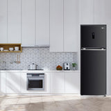 LG 322 L 3 Star Smart Inverter Wi-Fi Frost-Free Double Door Refrigerator ( GL-T342TESX, Ebony Sheen, Door Cooling+ & Convertible)