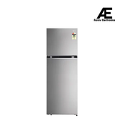 LG GLT3826SNPZ 380L 2 Star Frost Free Double Door Refrigerator | Convertible Freezer | Smart Inverter Compressor | Multi Air Flow | Shiny Steel