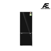 LG GLB3426BEBM 340L Bottom Freezer Refrigerator, Wi-Fi Convertible, Door Cooling+, Black Mirror