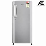 LG 185 Litres 3 Star Direct Cool Single Door Refrigerator with Smart Inverter Compressor (GLD1936YAPZ, Shiny Steel) (2026 Model)