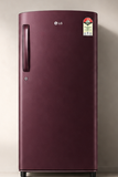 LG GLD1936YARG 185L 3 Star Direct Cool Single Door Refrigerator | Smart Inverter Compressor | Fast Ice Making | Wine Glory