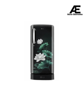 LG GLD1936ZAEL 185L 3 Star Direct Cool Single Door Refrigerator | Smart Inverter Compressor | Base Stand Drawer | Emerald Lotus