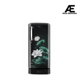 LG GLD1936ZAEL 185L 3 Star Direct Cool Single Door Refrigerator | Smart Inverter Compressor | Base Stand Drawer | Emerald Lotus