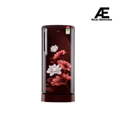 LG 201L Single Door Refrigerator, Base Stand Drawer, Smart Inverter Compressor, Scarlet Lotus, 5 Star,(GLD2156ZHSL)
