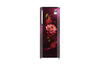 LG GLD2736YBRW 261L 3 Star Direct Cool Single Door Refrigerator with Smart Inverter Compressor, Auto Smart Connect, Solar Smart & Fast Ice Making (Red Water Lily)