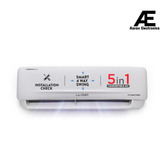 Lloyd 1 Ton 3 Star Inverter Split AC (5 in 1 Convertible, Cools Even at 52°C, Anti Corrosion Coating, Copper, Anti-Viral+PM 2.5 Filter, White with Chrome Deco Strip, GLS12I3FWSEA