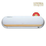 Lloyd Stellar Grace 1.5Ton 5 Star Wi-Fi Inverter Split AC (6 in 1 Expandable,Mood Lighting, In-Built Air Purifier, Direct Voice Command, White & Warm Grey with Wooden Finish, New Launch GLS18V5FWMGT)