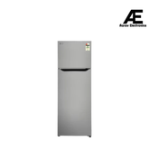 LG 288L 2 Star Double Door Refrigerator (GLT2926PDPZ), Convertible, Smart Inverter Compressor, Shiny Steel