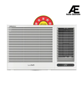 Lloyd 1.5 Ton 5 Star Fixed Speed Window AC (Copper, White with Silver Deco Strip, GLW18C5XWSEA)