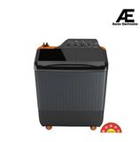 Havells-Lloyd 9 Kg 5 Star Elente XL Semi-Automatic Top Loading Washing Machine (GLWMS90HVGEX, Orange & Grey)