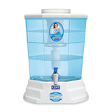 KENT Gold Plus Gravity Water Purifier | UF Technology Based | Non-Electric & Chemical Free | Counter Top | 20L Storage | White