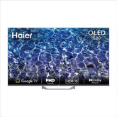 Haier 80cm (32) Full HD QLED Smart Google TV, H32S80FFX, with Google Assistant, Dolby Audio, MEMC, HDR 10, Micro Dimming, 3 HDMI, 2 USB, Bluetooth, 20W Audio
