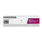 Godrej 1.5 Ton 5 Star,New Star rated, 5 Years Comprehensive Warranty, AI powered, 5-In-1 Convertible Cooling Inverter Split AC (Copper, Heavy Duty Cooling at 52 °C, AC 1.5T EC HIC 18J5TG WA, White)