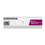 Godrej 1.5 Ton 5 Star,New Star rated, 5 Years Comprehensive Warranty, AI powered, 5-In-1 Convertible Cooling Inverter Split AC (Copper, Heavy Duty Cooling at 52 °C, AC 1.5T EC HIC 18J5TG WA, White)