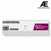 Godrej 2 Ton 3 Star AC,New star rated, 5-Year Comprehensive Warranty, AI Powered, 5-in-1 Convertible Cooling, I-Sense, Self Clean, Inverter Split AC, Copper Condenser (AC 2T TR HIC 24J3TS WA, White)