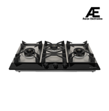 Faber 90 cm 3 Burner Built-in Gas Hob with Brass Burners, Auto Ignition & Flame Failure Device – HOB INSPIRIA 903 BR AI FFD GS LPG