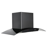 Faber HOOD ALPHA IN HC PB FL BK 90 Kitchen Chimney | 90 cm, 1100 m³/hr, Filterless, Auto Clean, Push Button Control