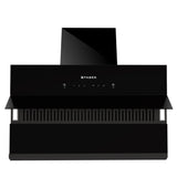 Faber ARIES FL HC SC BK IN 90 Kitchen Chimney | 90 cm, 1200 m³/hr, Filterless, Heat Auto Clean, Touch & Gesture