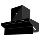 Faber LAUREN IN HC SC FL BK 90 Kitchen Chimney | 90 cm, 1400 m³/hr, Filterless, Heat Auto Clean, Odor Sensor