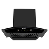 Faber MARCUS HC SC BK FL 60 Kitchen Chimney | 60 cm, 1300 m³/hr, Filterless, Auto Clean, Touch & Gesture