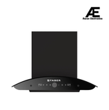 Faber HOOD MYSTIC HC SC FL BK IN 60 Kitchen Chimney | 60 cm, 1500 m³/hr, Filterless, BLDC Motor, Auto Clean