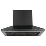 Faber HOOD PLUTO PB BF BK 60 Kitchen Chimney | 60 cm, 1000 m³/hr, Baffle Filter, Push Button Control