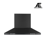 Faber HOOD PLUTO PB BF BK 60 Kitchen Chimney | 60 cm, 1000 m³/hr, Baffle Filter, Push Button Control