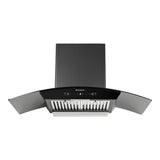 Faber HOOD PRIMUS PLUS ENERGY IN HCSC BK 90 Kitchen Chimney | 90 cm, 1500 m³/hr, Heat Auto Clean, Baffle Filter, Touch & Gesture Control