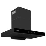 Faber HOOD SIGMA BLDC HC SC BK 90 Kitchen Chimney, 90 cm, 1600 m³/hr, BLDC Motor, Filterless, Auto Clean, Touch, Gesture & Remote Control