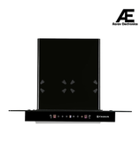 Faber VENUS 3D PLUS HC SC BK BF 60 Kitchen Chimney | 60 cm, 1350 m³/hr, Baffle Filter, Heat Auto Clean, Touch & Gesture