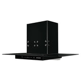 Faber VENUS 3D PLUS HC SC BK BF 90 Kitchen Chimney | 90 cm, 1350 m³/hr, Baffle Filter, Heat Auto Clean, Touch & Gesture
