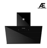 Faber ZENITH FL HC SC BK IN 90 Kitchen Chimney | 90 cm, 1400 m³/hr, Filterless, Heat Auto Clean, Odor Sensor