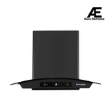 Faber Agile 60cm 1500m³/hr BLDC Autoclean Curved Shape Chimney | Built In Oil Collector | Touch & Gesture Control | 8Yr Motor, 2Yr Comprehensive Warranty by Faber- Hood Agile BLDC FL HC SC BK IN 60