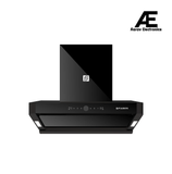 Faber Apollo 75cm 1600m³/hr BLDC Autoclean Filterless Chimney | Touch & Gesture Control | Remote Control - Hood Apollo FL HC BLDC BK IN 75