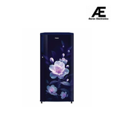 Haier 165L 1 Star Direct Cool Single Door Refrigerator (HRD-1851SMEA-P) | Stabilizer Free Operation | Toughened Glass Shelves | Large Vegetable Box | Fast Ice Making | Moon Silver