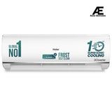 Haier 1.5 Ton 5 Star Triple Inverter Split AC (4850 W, Copper, 7 in 1 Convertible, 4-Way Swing, Frost Self Clean, HD Filter, Cools at 60°C, 20 Mtr. Air Throw - HSU18K-PYSS5BN-INV, White)