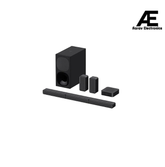 Sony HT-S40R Real 5.1ch Dolby Audio Soundbar for TV with Subwoofer & Wireless Rear Speakers, 5.1ch Home Theatre System (600W, Bluetooth & USB Connectivity, HDMI & Optical Connectivity, Sound Mode)