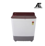 Haier 8 Kg 5 Star Semi Automatic Top Load Washing Machine – Burgundy – HTW80-196BR