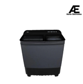 Haier 8 Kg5 Star Semi Automatic Top Loading Washing Machine (HTW85-186BBK, Magic Filter, Rat Mesh, Blue, Black)