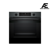 Bosch HUA716EG0I Series 4 Built-in Oven with Added Steam 60 cm Black Stainless Steel