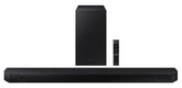 Samsung Q-Symphony Soundbar (HW-Q600C/XL), USB, Bluetooth with 3.1.2 Channel, Wireless Subwoofer, and 2 Up-Firing Speakers, Dolby Atmos Music (Black) (Open Box / Without Box)